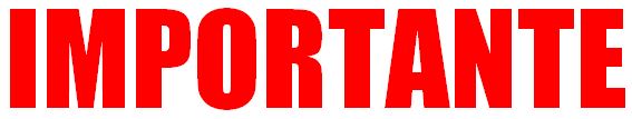IMPORTANTE